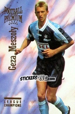 Sticker Geza Meszoly - U.N.F.P. Football Cards 1994-1995. Premium - Panini