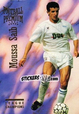 Figurina Moussa Saib - U.N.F.P. Football Cards 1994-1995. Premium - Panini