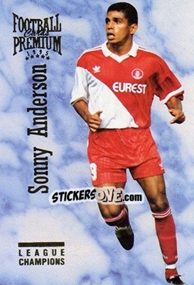 Sticker Sonny Anderson - U.N.F.P. Football Cards 1994-1995. Premium - Panini