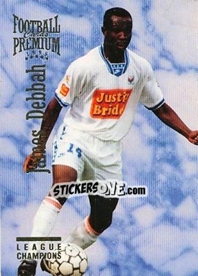 Sticker James Debbah - U.N.F.P. Football Cards 1994-1995. Premium n. 92 - Panini