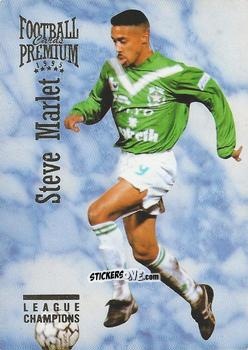 Cromo Steve Marlet - U.N.F.P. Football Cards 1994-1995. Premium n. 104 - Panini