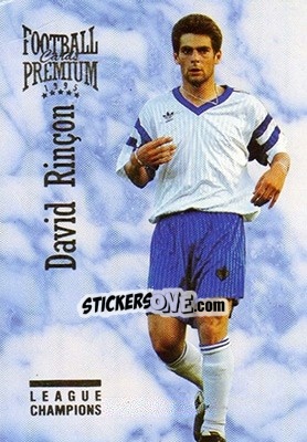 Cromo David Rincon - U.N.F.P. Football Cards 1994-1995. Premium - Panini