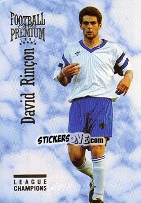 Sticker David Rincon - U.N.F.P. Football Cards 1994-1995. Premium n. 109 - Panini