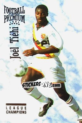 Sticker Joel Tiehi - U.N.F.P. Football Cards 1994-1995. Premium n. 112 - Panini
