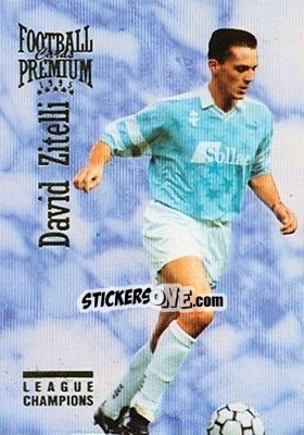 Sticker David Zitelli - U.N.F.P. Football Cards 1994-1995. Premium - Panini