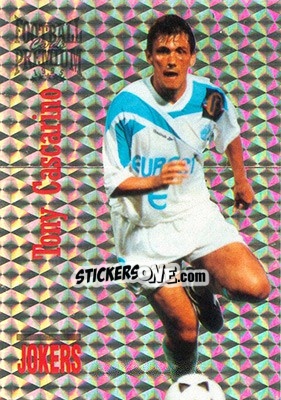Figurina Tony Cascarino - U.N.F.P. Football Cards 1994-1995. Premium - Panini
