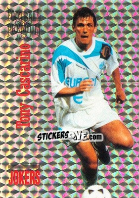 Sticker Tony Cascarino - U.N.F.P. Football Cards 1994-1995. Premium n. J03 - Panini