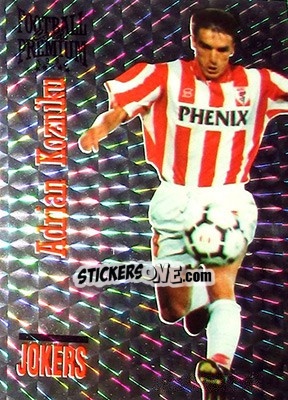 Figurina Adrian Kozniku - U.N.F.P. Football Cards 1994-1995. Premium - Panini