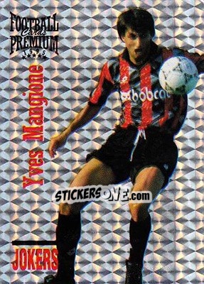 Sticker Yves Mangione - U.N.F.P. Football Cards 1994-1995. Premium - Panini