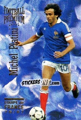 Figurina Equipe de France - U.N.F.P. Football Cards 1994-1995. Premium - Panini