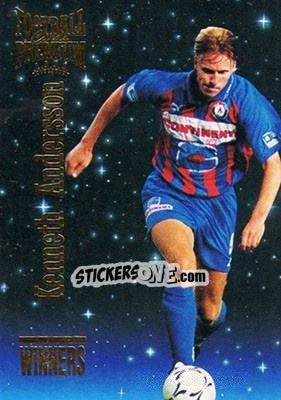 Cromo Kenneth Andersson - U.N.F.P. Football Cards 1994-1995. Premium n. W03 - Panini