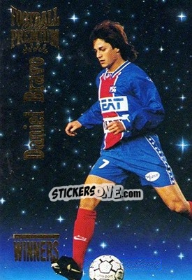 Figurina Daniel Bravo - U.N.F.P. Football Cards 1994-1995. Premium - Panini