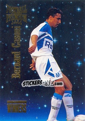 Sticker Bernard Casoni - U.N.F.P. Football Cards 1994-1995. Premium n. W11 - Panini