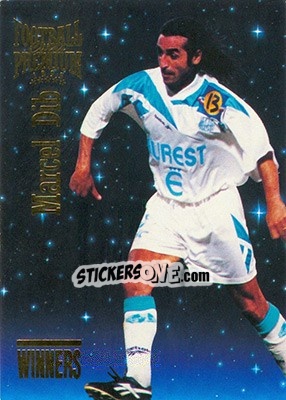 Sticker Marcel Dib - U.N.F.P. Football Cards 1994-1995. Premium n. W14 - Panini