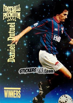 Sticker Daniel Dutuel - U.N.F.P. Football Cards 1994-1995. Premium - Panini