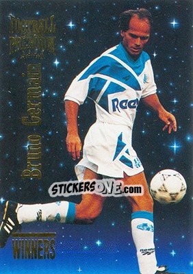 Sticker Bruno Germain - U.N.F.P. Football Cards 1994-1995. Premium - Panini