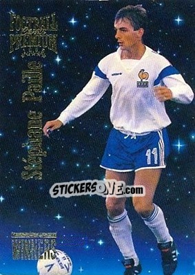 Sticker Stephane Paille - U.N.F.P. Football Cards 1994-1995. Premium - Panini