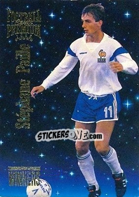Sticker Stephane Paille - U.N.F.P. Football Cards 1994-1995. Premium n. W26 - Panini