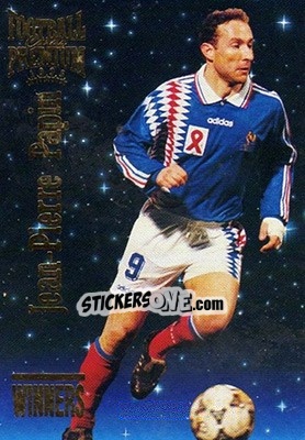 Sticker Jean-Pierre Papin - U.N.F.P. Football Cards 1994-1995. Premium - Panini