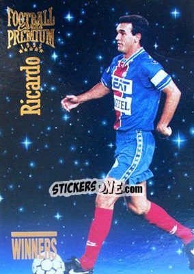 Figurina Ricardo - U.N.F.P. Football Cards 1994-1995. Premium - Panini