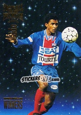 Sticker Valdo - U.N.F.P. Football Cards 1994-1995. Premium - Panini