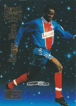 Cromo George Weah - U.N.F.P. Football Cards 1994-1995. Premium n. W43 - Panini
