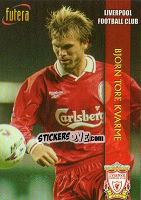 Sticker Bjorn Tore Kvarme - Liverpool Fans' Selection 1998 - Futera