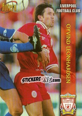 Sticker Oyvind Leonardsen - Liverpool Fans' Selection 1998 - Futera
