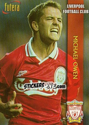 Sticker Michael Owen - Liverpool Fans' Selection 1998 n. 5 - Futera