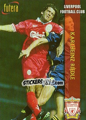 Sticker Karlheinz Riedle - Liverpool Fans' Selection 1998 - Futera