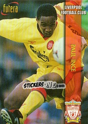 Cromo Paul Ince - Liverpool Fans' Selection 1998 - Futera