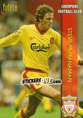 Sticker Steve Mcmanaman - Liverpool Fans' Selection 1998 n. 16 - Futera