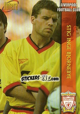 Sticker Stig Inge Bjornebye - Liverpool Fans' Selection 1998 n. 17 - Futera