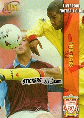 Cromo Phil Babb - Liverpool Fans' Selection 1998 n. 18 - Futera