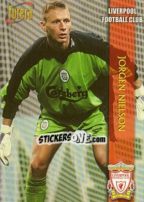Cromo Jorgen Nielson - Liverpool Fans' Selection 1998 - Futera