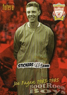 Sticker Joe Fagan - Liverpool Fans' Selection 1998 - Futera