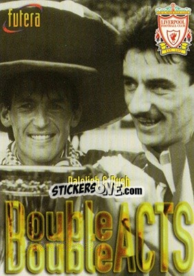 Sticker Dalglish and Rush - Liverpool Fans' Selection 1998 n. 29 - Futera