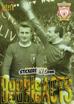 Sticker Hunt And St.John - Liverpool Fans' Selection 1998 - Futera