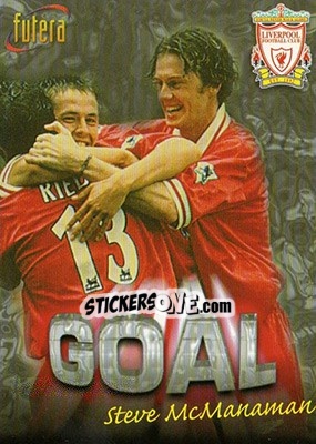 Sticker Steve Mcmanaman - Liverpool Fans' Selection 1998 - Futera