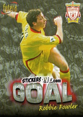 Cromo Robbie Fowler - Liverpool Fans' Selection 1998 n. 32 - Futera