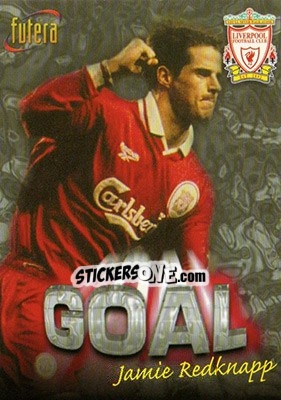 Sticker Jamie Redknapp - Liverpool Fans' Selection 1998 - Futera