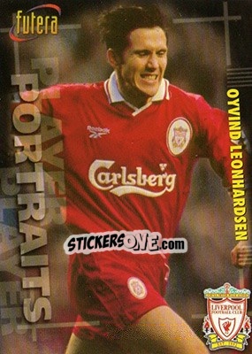 Cromo Oyvind Leonardsen - Liverpool Fans' Selection 1998 - Futera