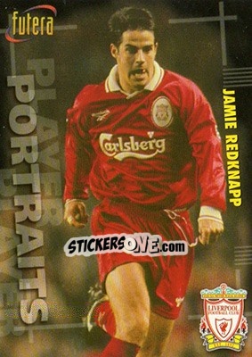 Sticker Jamie Redknapp - Liverpool Fans' Selection 1998 n. 38 - Futera