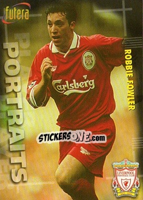 Sticker Robbie Fowler - Liverpool Fans' Selection 1998 - Futera