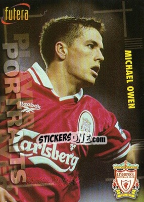 Sticker Michael Owen - Liverpool Fans' Selection 1998 n. 41 - Futera