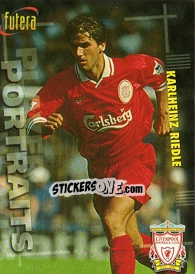 Cromo Karlheinz Riedle - Liverpool Fans' Selection 1998 - Futera