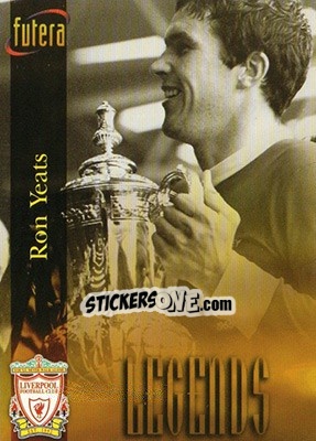 Cromo Ron Yeats - Liverpool Fans' Selection 1998 - Futera