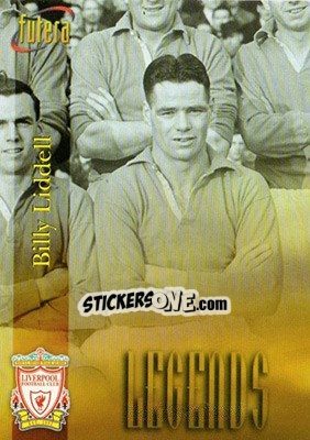 Sticker Billy Liddell - Liverpool Fans' Selection 1998 - Futera