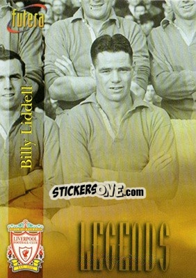 Figurina Billy Liddell - Liverpool Fans' Selection 1998 n. 50 - Futera