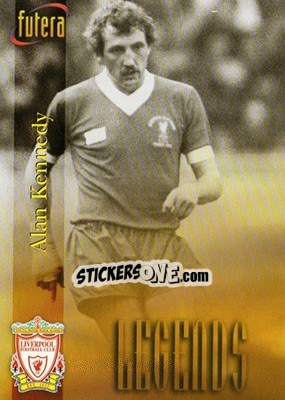 Sticker Alan Kennedy - Liverpool Fans' Selection 1998 - Futera